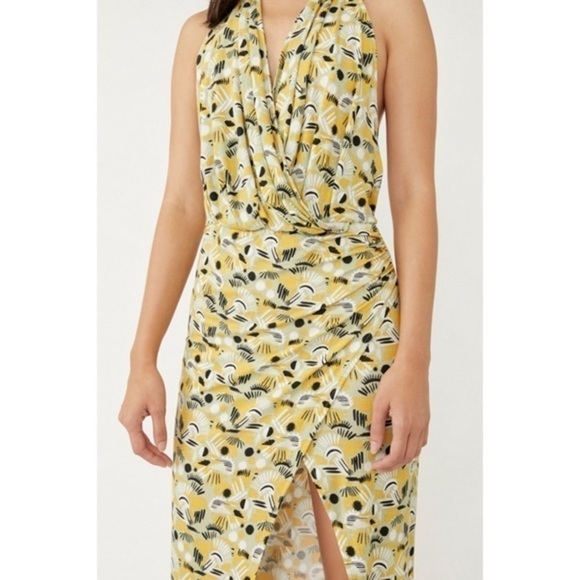 NWT Free People Daria Draped Maxi Dress 
Apple Mint Combo - Picture 4 of 10